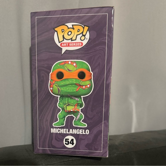 Teenage mutant ninja turtle Michaelangelo Funko Pop - Picture 2 of 6
